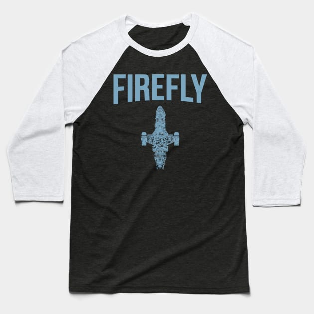 FIREFLY AND CHILL Baseball T-Shirt by KARMADESIGNER T-SHIRT SHOP